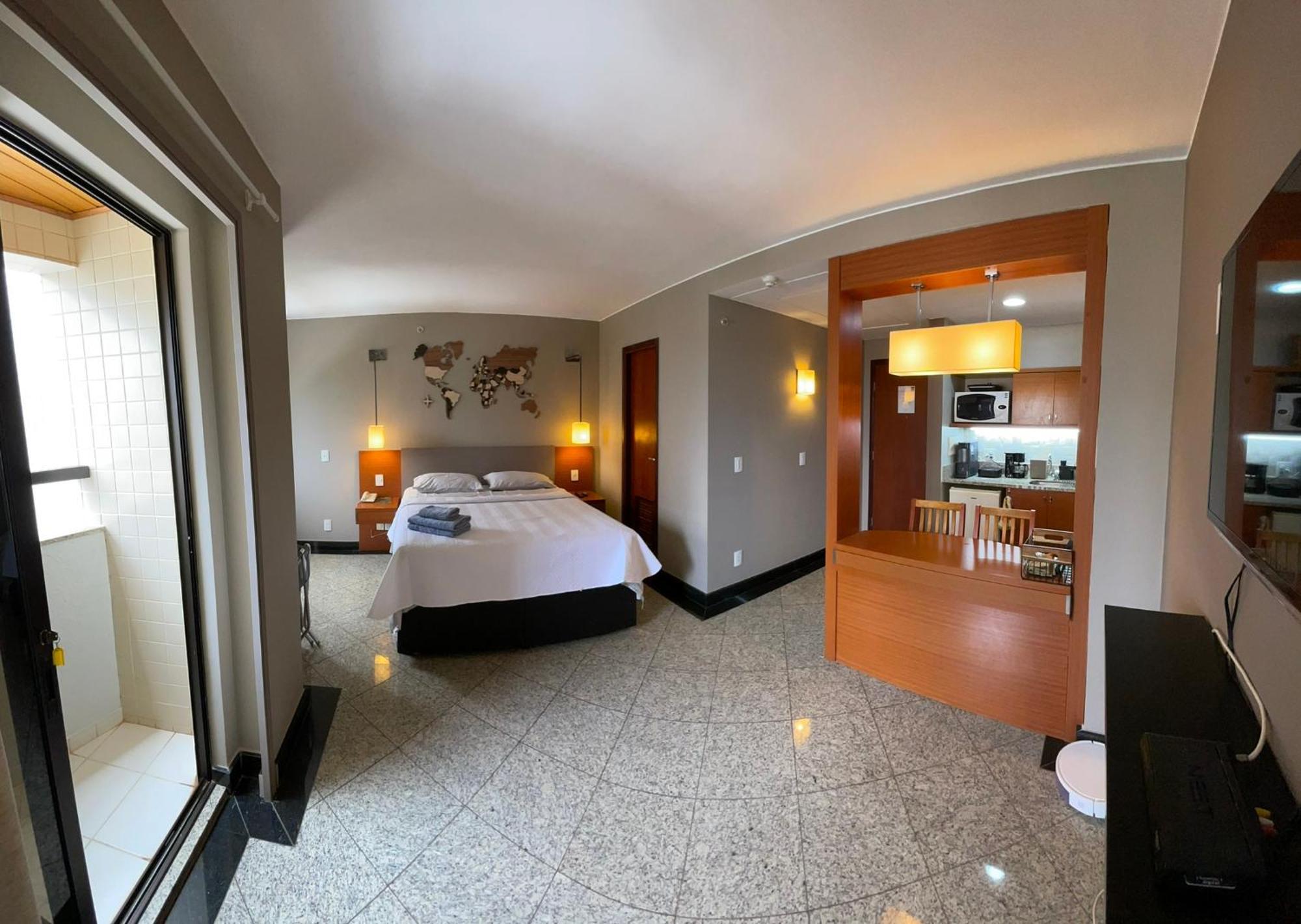 Flat Comfort C/ Garagem Na Asa Norte Aparthotel *